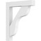 Ekena Millwork Standard Carmel Architectural Grade PVC Bracket With Block Ends, 3"W x 24"D x 24"H BKTP03X24X24CAR05 - alternate 1